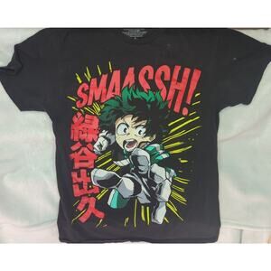 My Hero Academia T-shirt Size Small Smaassh! Short Sleeve‎